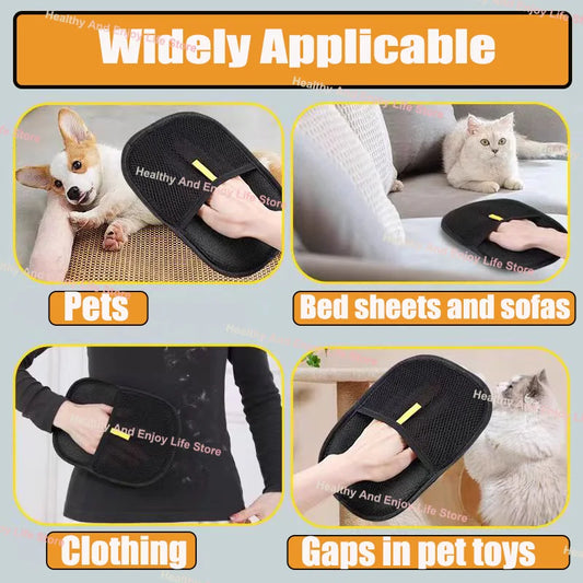 Pet Hair Removal Glove – Easy Cleaning