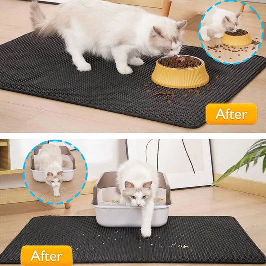 Double-Layer Hygienic Cat Mat - Waterproof